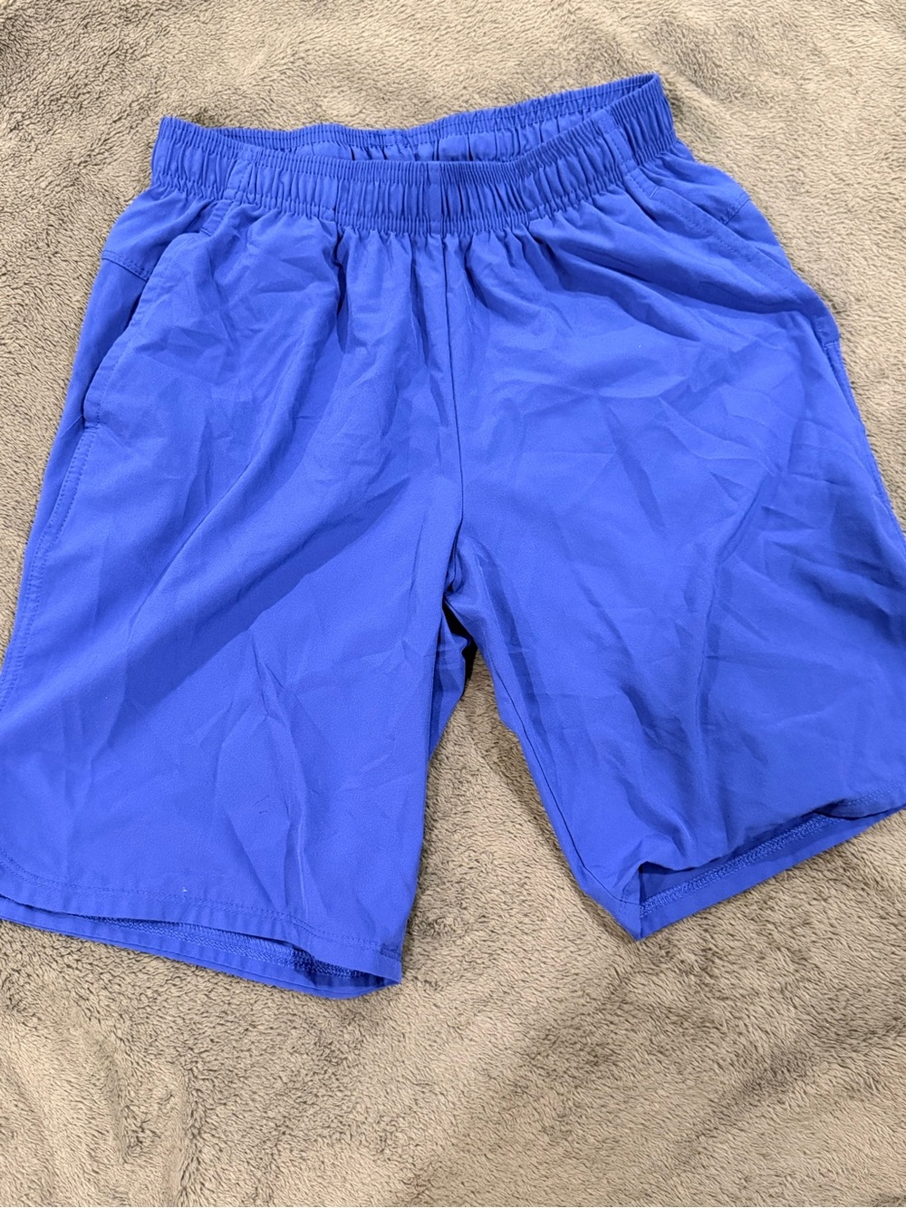 all in motion Royal Blue Kids Athletic Shorts Size Large